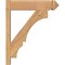 Ekena Millwork Balboa Smooth Arts and Crafts Outlooker, Western Red Cedar, 5 1/2"W x 20"D x 24"H OUT06X20X24BOA03SWR - alternate 2